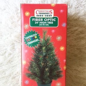 Fiber Optic 24” Christmas Tree